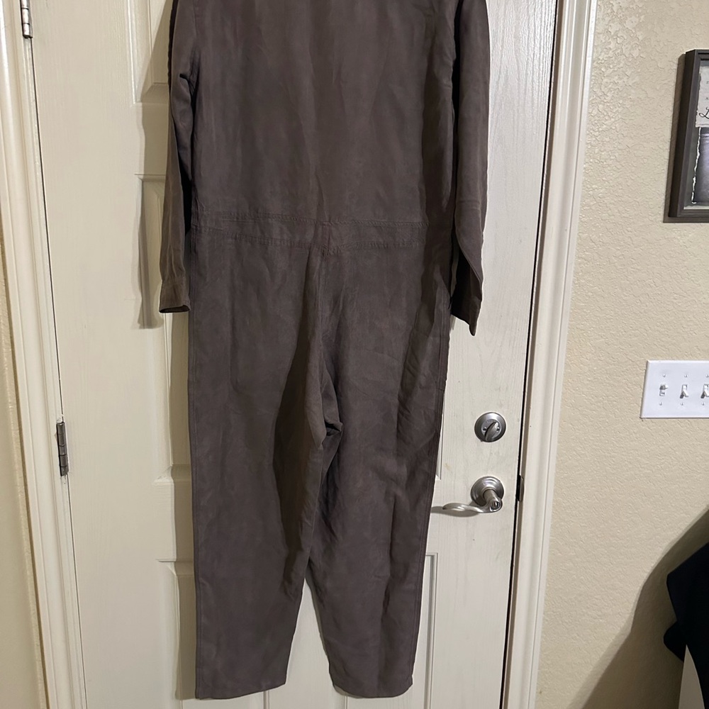 Houston White Brown Flight Suit